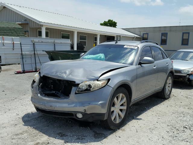 JNRAS08U83X000376 - 2003 INFINITI FX35 GRAY photo 2