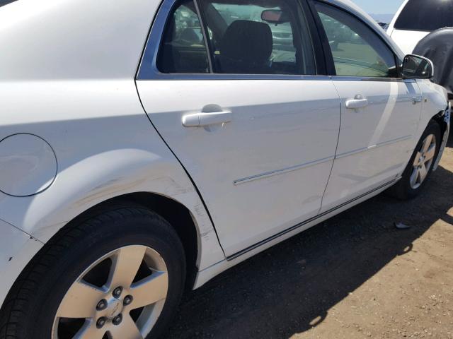 1G1ZF57518F269209 - 2008 CHEVROLET MALIBU HYB WHITE photo 9