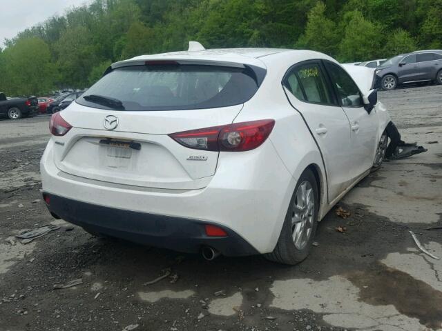 3MZBM1M73FM185786 - 2015 MAZDA 3 GRAND TO WHITE photo 4