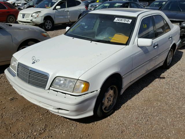 WDBHA29G4WA615728 - 1998 MERCEDES-BENZ C 280 WHITE photo 2