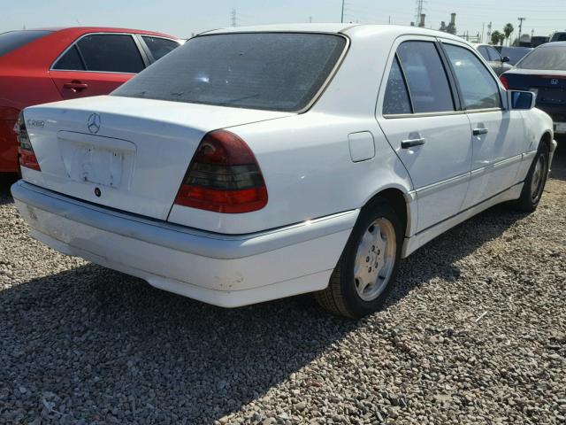 WDBHA29G4WA615728 - 1998 MERCEDES-BENZ C 280 WHITE photo 4