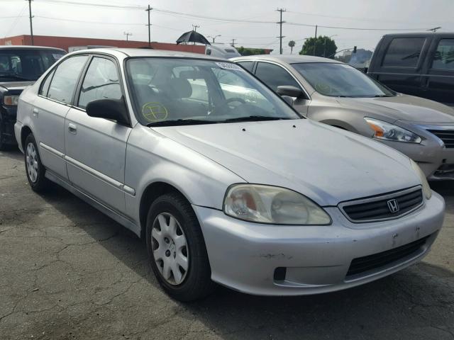 2HGEJ6612YH513779 - 2000 HONDA CIVIC BASE SILVER photo 1