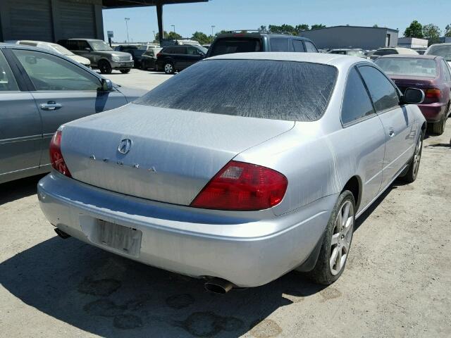 19UYA42711A025889 - 2001 ACURA 3.2CL TYPE SILVER photo 4