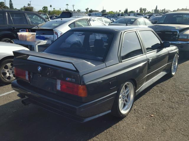WBSAK0305K2198214 - 1989 BMW M3 BLACK photo 4