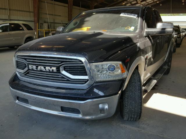 1C6RR6NT2DS632423 - 2013 RAM 1500 LARAM TWO TONE photo 2