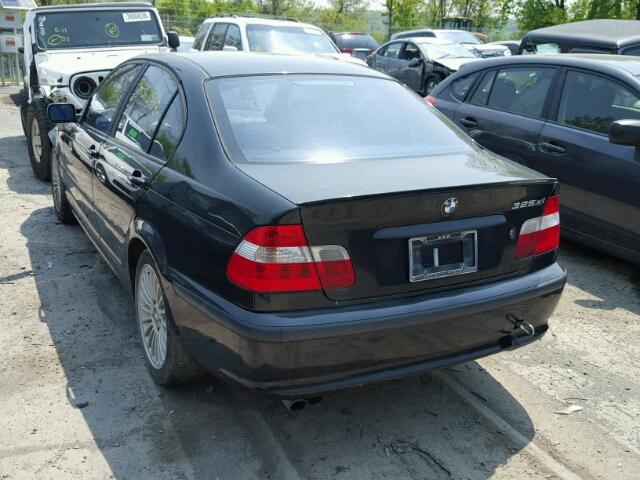 WBAEU33493PM55352 - 2003 BMW 325 XI BLACK photo 3