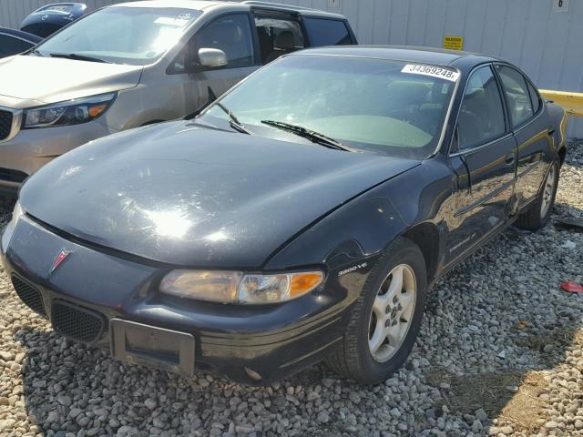 1G2WJ52K8YF215500 - 2000 PONTIAC GRAND PRIX შავი ფოტო 2