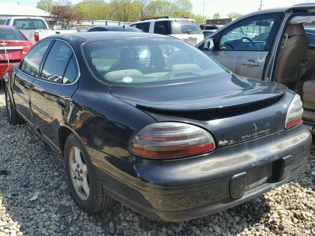 1G2WJ52K8YF215500 - 2000 PONTIAC GRAND PRIX შავი ფოტო 3