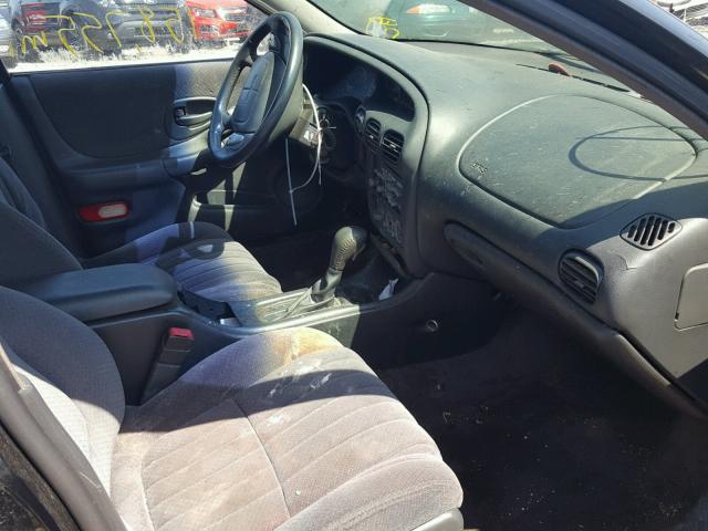 1G2WJ52K8YF215500 - 2000 PONTIAC GRAND PRIX შავი ფოტო 5