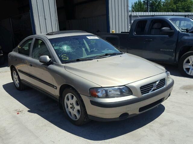 YV1RS58D012073231 - 2001 VOLVO S60 2.4T GRAY photo 1