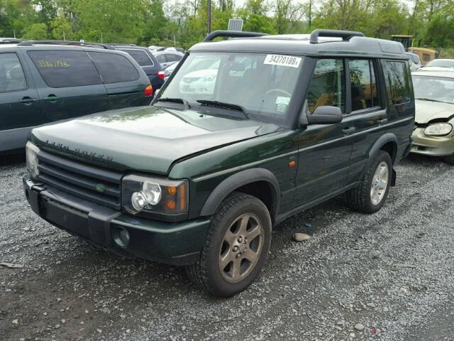 SALTP19414A839555 - 2004 LAND ROVER DISCOVERY GREEN photo 2