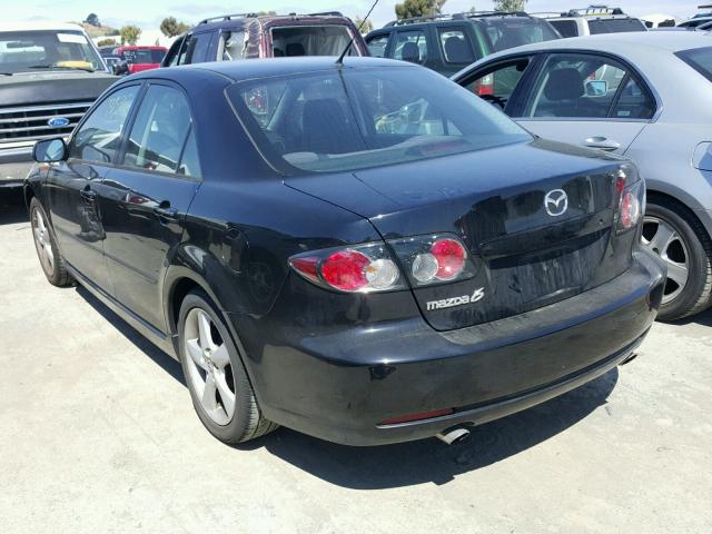 1YVHP80C475M33786 - 2007 MAZDA 6 I BLACK photo 3