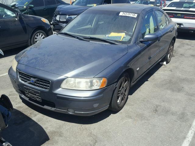 YV1RS592362557432 - 2006 VOLVO S60 2.5T GRAY photo 2