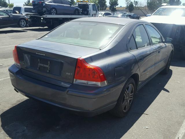 YV1RS592362557432 - 2006 VOLVO S60 2.5T GRAY photo 4