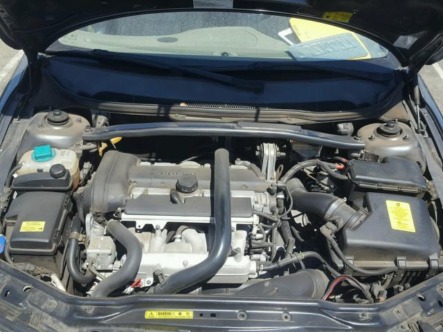YV1RS592362557432 - 2006 VOLVO S60 2.5T GRAY photo 7