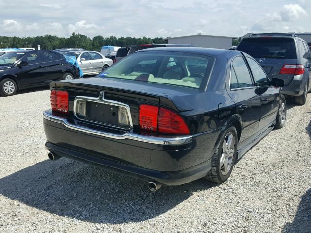 1LNHM87A72Y637410 - 2002 LINCOLN LS BLACK photo 4