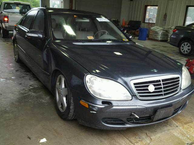 WDBNG70J54A398923 - 2004 MERCEDES-BENZ S 430 CHARCOAL photo 1