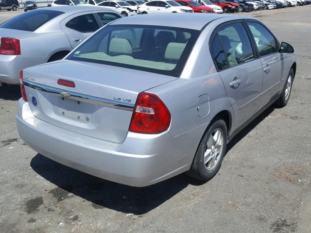 1G1ZT54825F187962 - 2005 CHEVROLET MALIBU LS BLUE photo 4