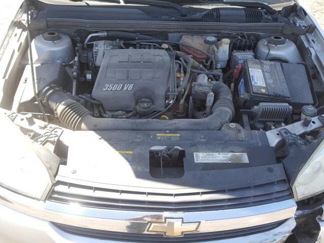 1G1ZT54825F187962 - 2005 CHEVROLET MALIBU LS BLUE photo 7