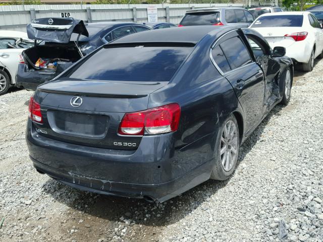 JTHBH96S965028159 - 2006 LEXUS GS GENERAT GRAY photo 4