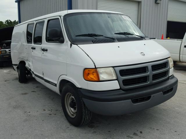 2B7HB11Y91K533178 - 2001 DODGE RAM VAN B1 WHITE photo 1