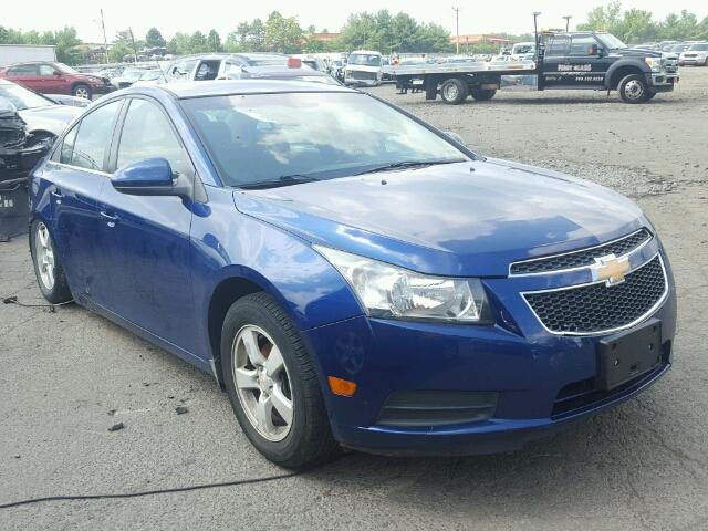 1G1PF5SC9C7111202 - 2012 CHEVROLET CRUZE LT BLUE photo 1