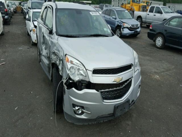 2CNFLPEY6A6323580 - 2010 CHEVROLET EQUINOX LT GRAY photo 1