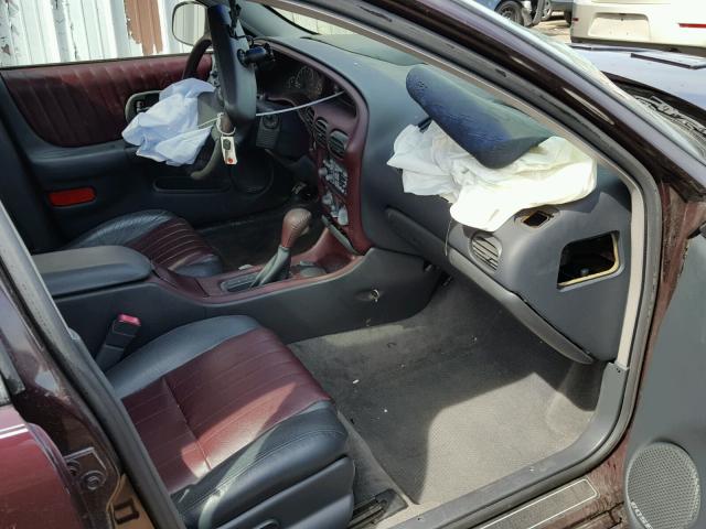 1G2WR52142F208728 - 2002 PONTIAC GRAND PRIX Tünd qırmızı foto 5