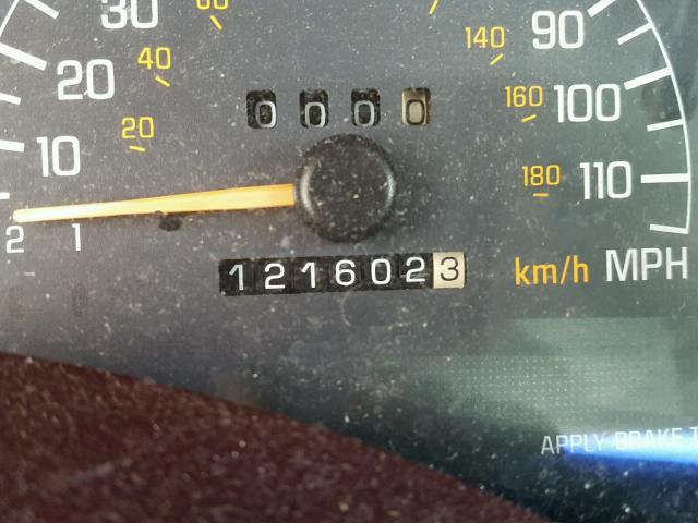 1G2WR52142F208728 - 2002 PONTIAC GRAND PRIX Tünd qırmızı foto 8