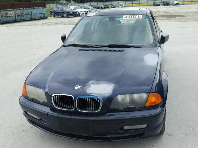 WBAAV53491JS97053 - 2001 BMW 330 I BLUE photo 9