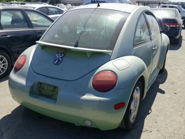 3VWCC21C2YM455818 - 2000 VOLKSWAGEN NEW BEETLE 绿色 照片 4