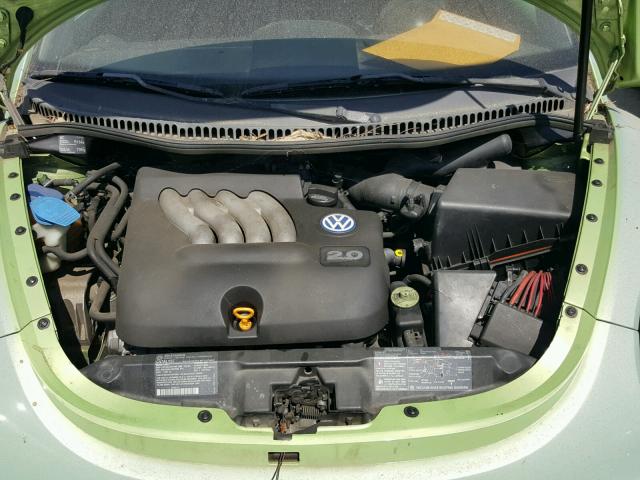 3VWCC21C2YM455818 - 2000 VOLKSWAGEN NEW BEETLE 绿色 照片 7