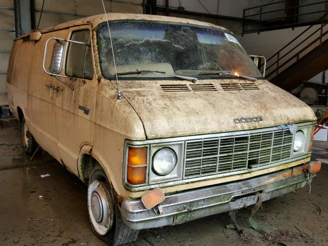 B35JE9X141952 - 1979 DODGE VAN BEIGE photo 1