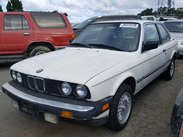 WBAAK8407E8689466 - 1984 BMW 318 I AUTO WHITE photo 2