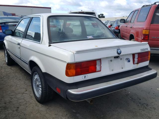 WBAAK8407E8689466 - 1984 BMW 318 I AUTO WHITE photo 3