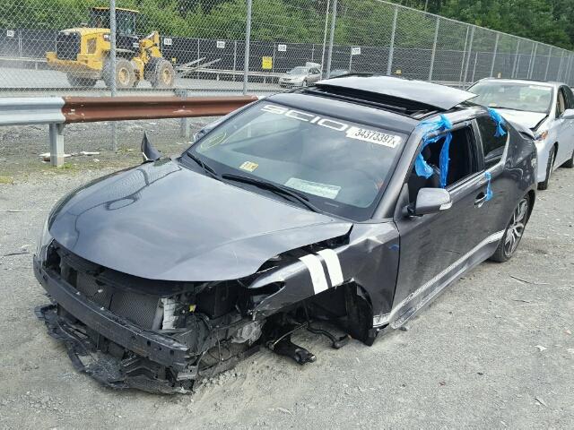 JTKJF5C71F3096567 - 2015 TOYOTA SCION TC 灰色 照片 2