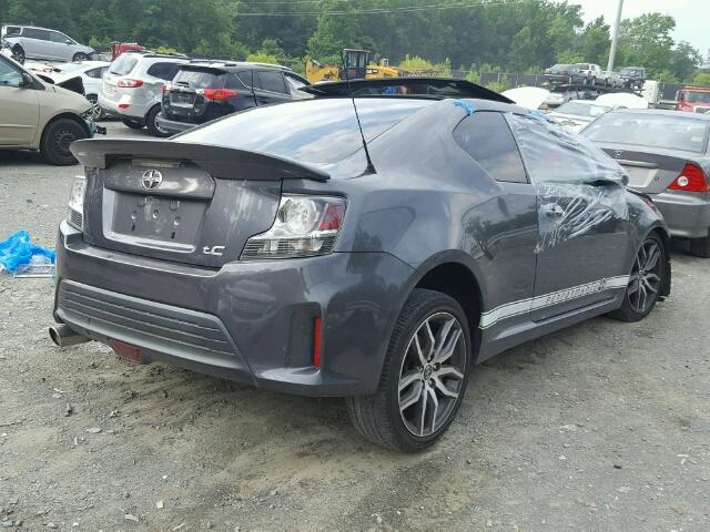 JTKJF5C71F3096567 - 2015 TOYOTA SCION TC 灰色 照片 4