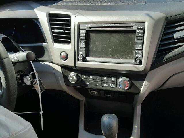 2HGFG3B19CH501967 - 2012 HONDA CIVIC EXL GRAY photo 10