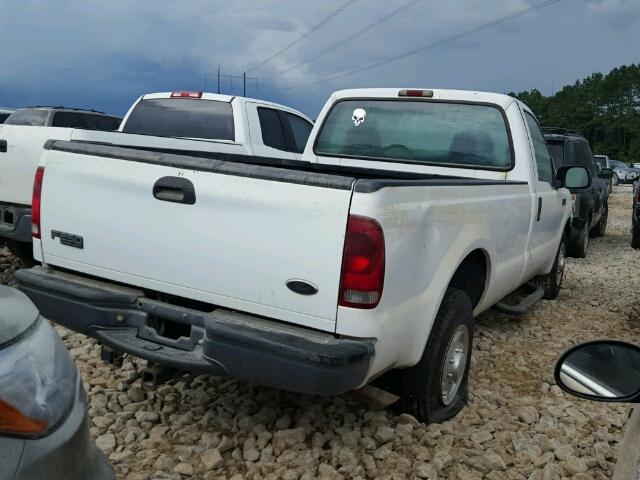 1FTNF20L51EC16876 - 2001 FORD F250 SUPER WHITE photo 4