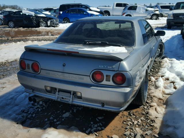 HCR32084190 - 1991 NISSAN SKYLINE GT GRAY photo 3