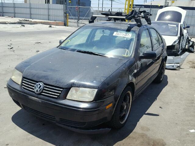 3VWRP69M23M073638 - 2003 VOLKSWAGEN JETTA GL T BLACK photo 2