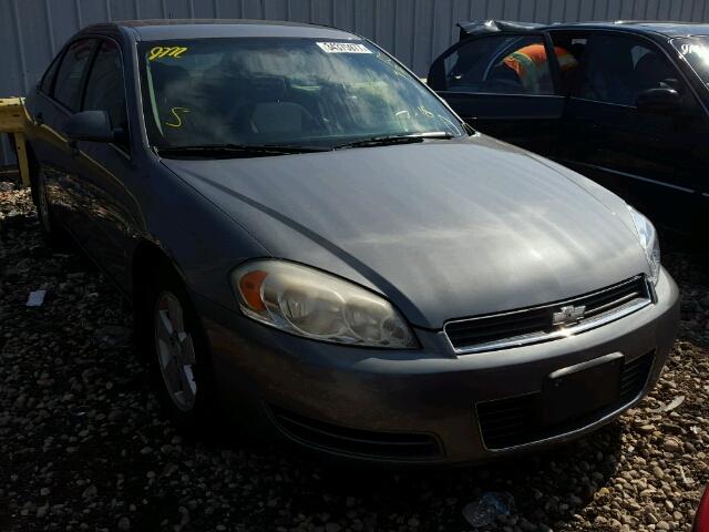 2G1WT58K269257267 - 2006 CHEVROLET IMPALA GRAY photo 1