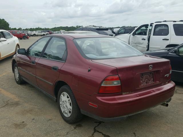 1HGCD562XSA165933 - 1995 HONDA ACCORD DX RED photo 3