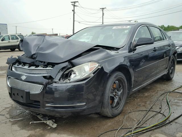 1G1ZC5EB7AF205957 - 2010 CHEVROLET MALIBU 1LT 黑色 照片 2