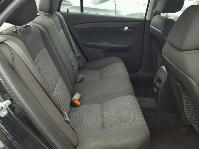 1G1ZC5EB7AF205957 - 2010 CHEVROLET MALIBU 1LT 黑色 照片 6