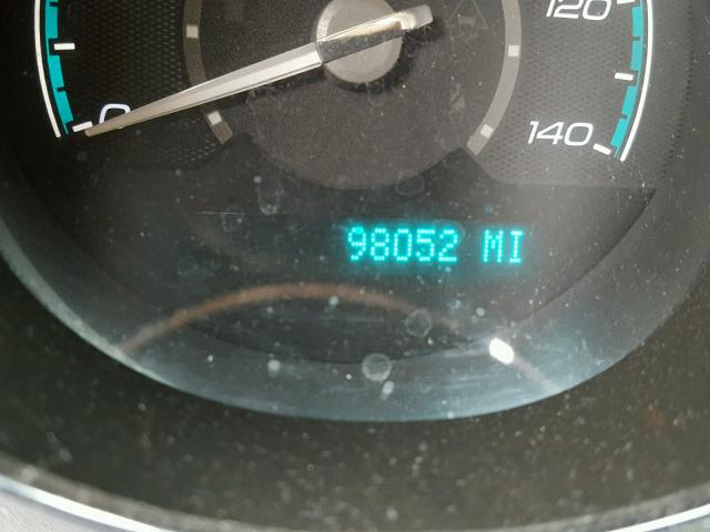 1G1ZC5EB7AF205957 - 2010 CHEVROLET MALIBU 1LT 黑色 照片 8