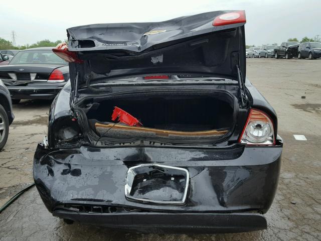 1G1ZC5EB7AF205957 - 2010 CHEVROLET MALIBU 1LT 黑色 照片 9