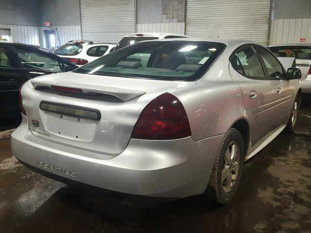 2G2WP522951138234 - 2005 PONTIAC GRAND PRIX SILVER photo 4