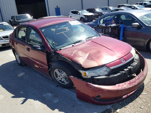 1G8AG52F04Z177030 - 2004 SATURN ION LEVEL RED photo 1