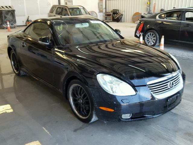 JTHFN48Y130046470 - 2003 LEXUS SC 430 BLACK photo 1